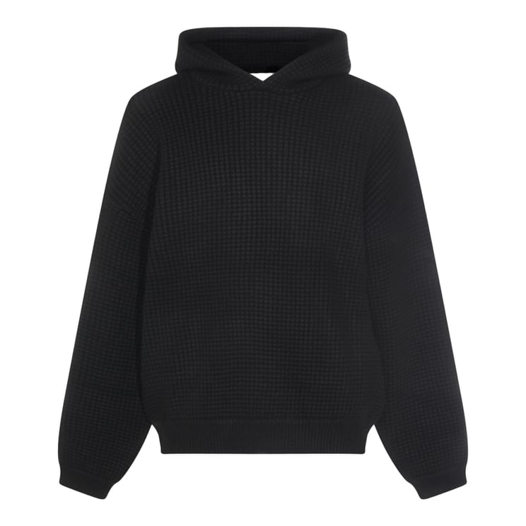 Fear of God Textured Waffle Knit Sweater with Hood