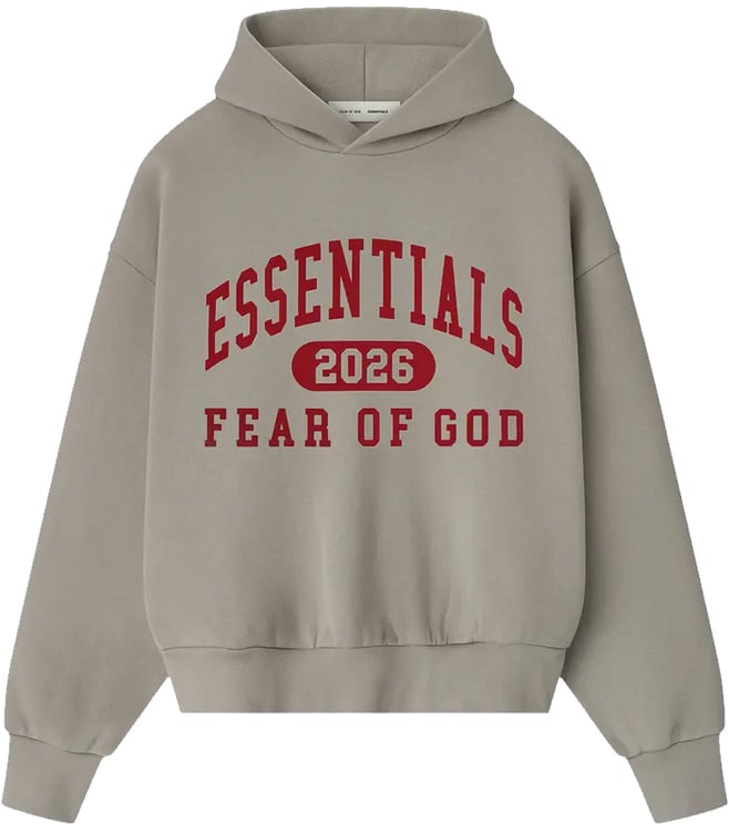Fear of God Fear of God Essentials Classic Hoodie 'Smoke Grey'