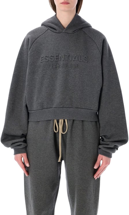 Fear of God Essentials Fear of God grey 90’s raglan hoodie