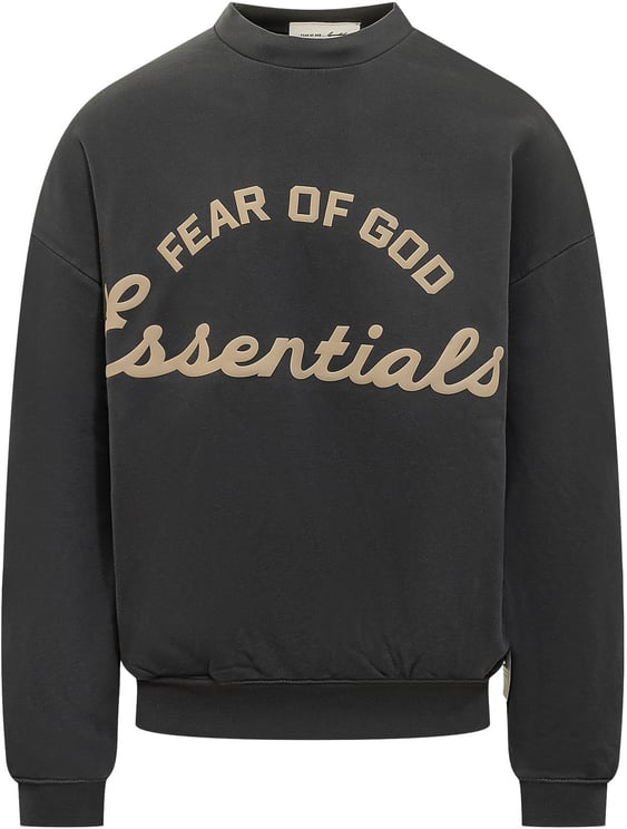 Fear of God Felpa Girocollo con Stampa Frontale