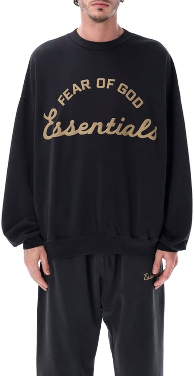Fear of God Training 90'S Crewneck Sweatwshirt Faded Black