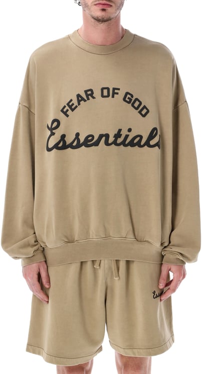 Fear of God Training 90'S Crewneck Sweatwshirt Faded Dune
