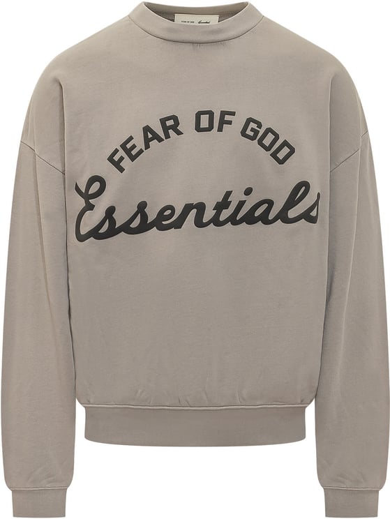 Fear of God Felpa Girocollo con Stampa Frontale