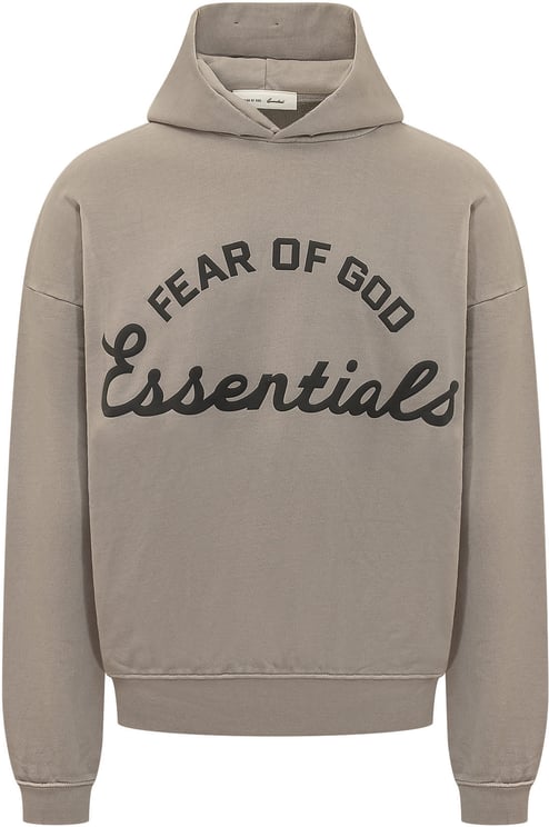 Fear of God Felpa con Cappuccio e Stampa Frontale