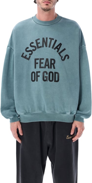 Fear of God Campus 90'S Crewneck Sweatshirt Faded Coastal