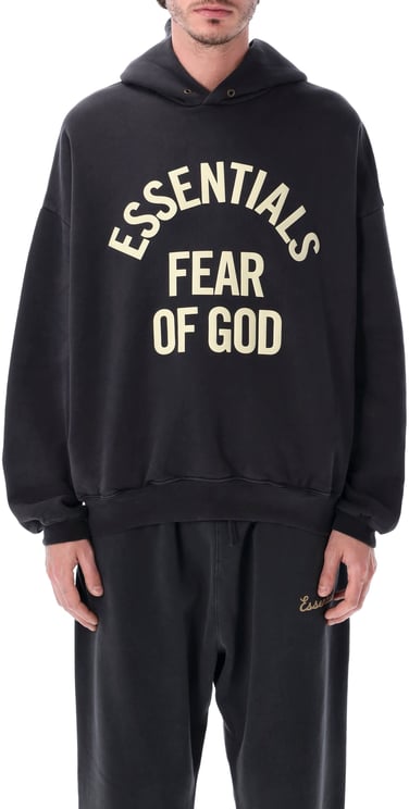 Fear of God Campus 90'S Hoodie Faded Black