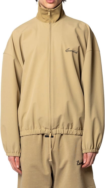 Fear of God SIGNATURE FULL ZIP TRACK JACKET DUNE