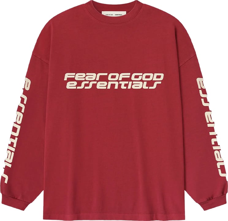 Fear of God Fear of God Fear of God 90's Longsleeve 125H0254572F Crimson