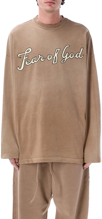 Fear of God Tshirt Ls Fg9 Dune Pearl