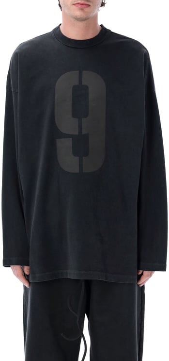 Fear of God Tshirt 9 Baseball Ls Tee Nero