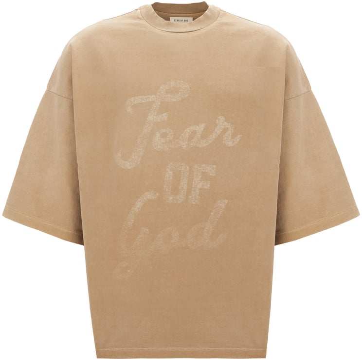 Fear of God Fear Of God Biscuit cotton t-shirt