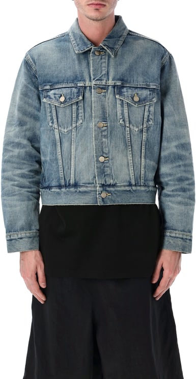 Fear of God Classic Trucker Jacket Vintage Indigo