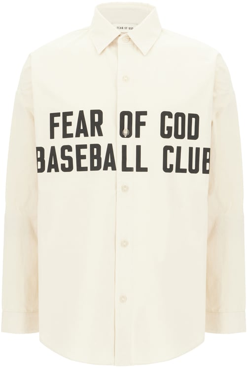 Fear of God Fear Of God Ivory poplin shirt