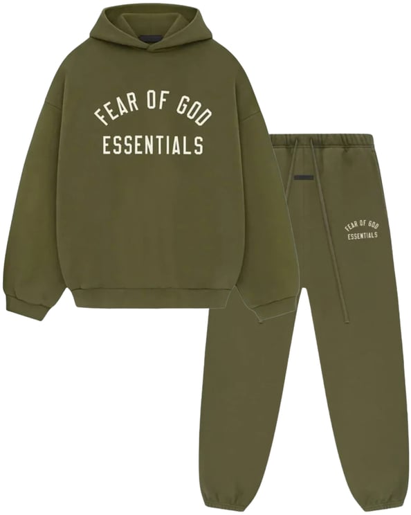 Fear of God Fear of God Essentials Fleece Military Full Set