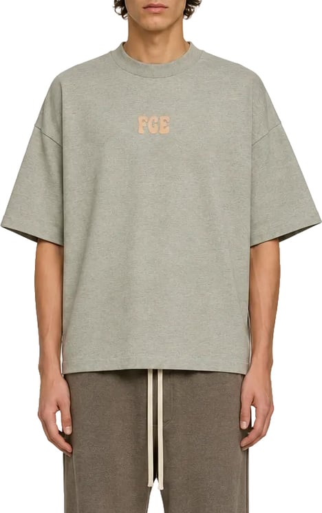 Fear of God MERCH TEE WASHED SEAL HEATHER