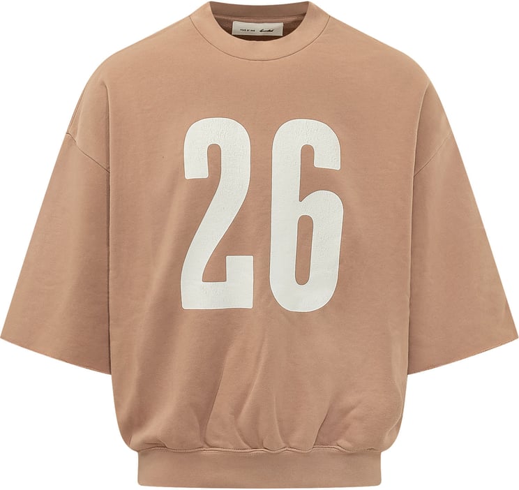 Fear of God Felpa Girocollo con Maxi Numero