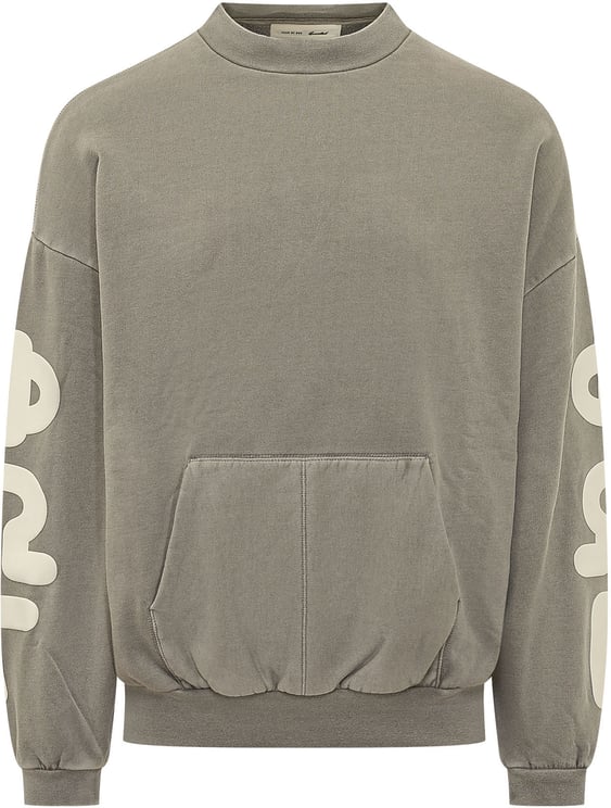 Fear of God Felpa Girocollo con Tasca a Marsupio