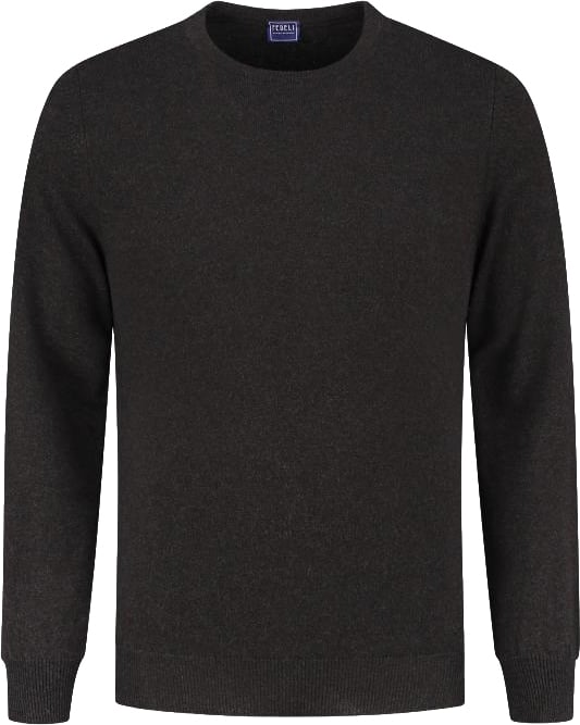 Fedeli Crew-neck L/s Knitted Sweater Man