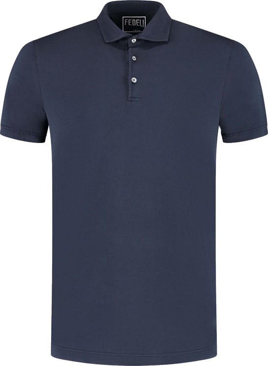 Fedeli Polo Dieci Mm. Jersey Giza Dusty