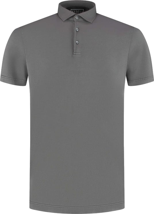 Fedeli Polo Dieci Mm. Jersey Giza Dusty