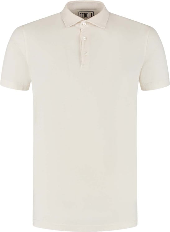 Fedeli Polo Dieci Mm. Jersey Giza Dusty