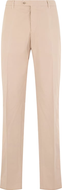 Fedeli Beige chino pants in cotton