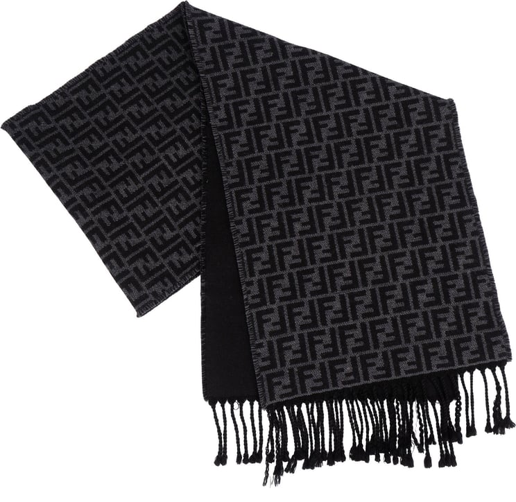 Fendi Fendi Wool Monogram FF Schal Scarf