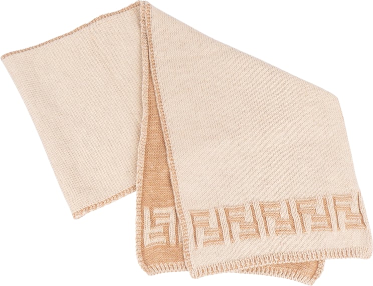 Fendi Fendi Greca Wool FF Monogram Schal Scarf