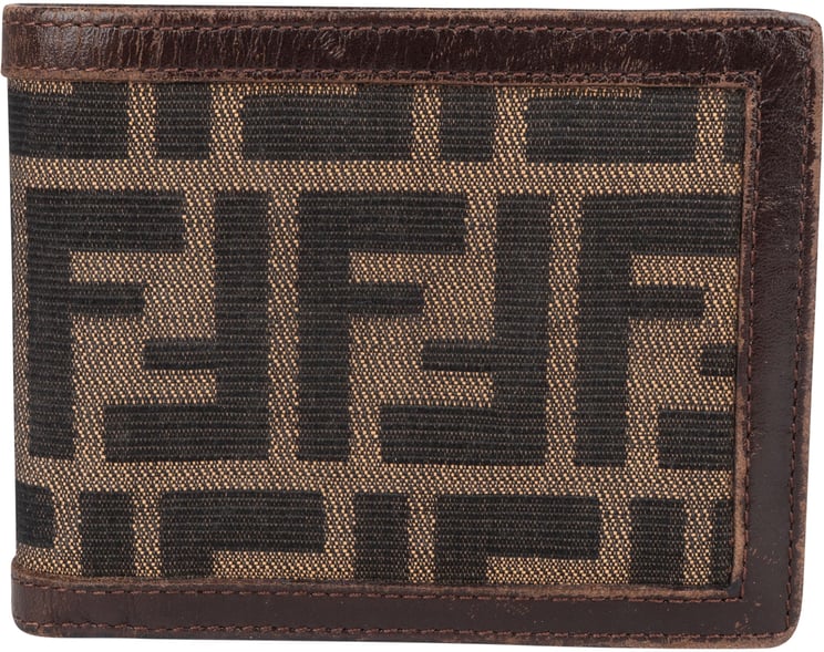 Fendi Fendi FF Monogram Zucca Bifold Wallet