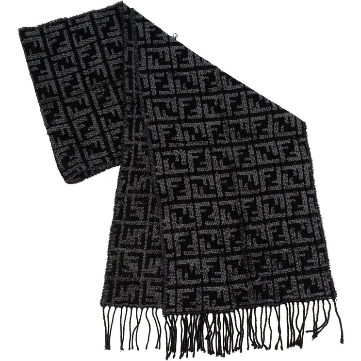 Fendi Fendi Wool Monogram FF Emblem Schal Scarf