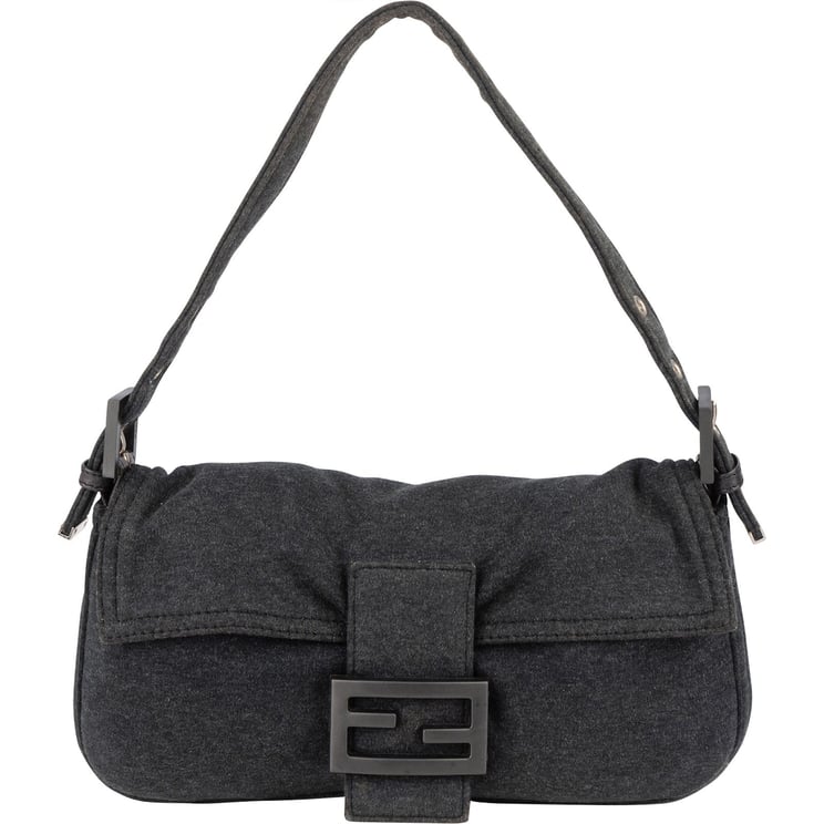Fendi Fendi Jersey Baguette Shoulder Bag