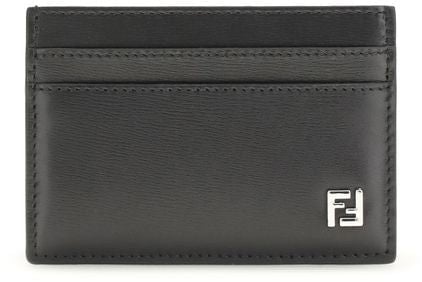 Fendi Fendi Black Calf Leather Bos Taurus Wallet