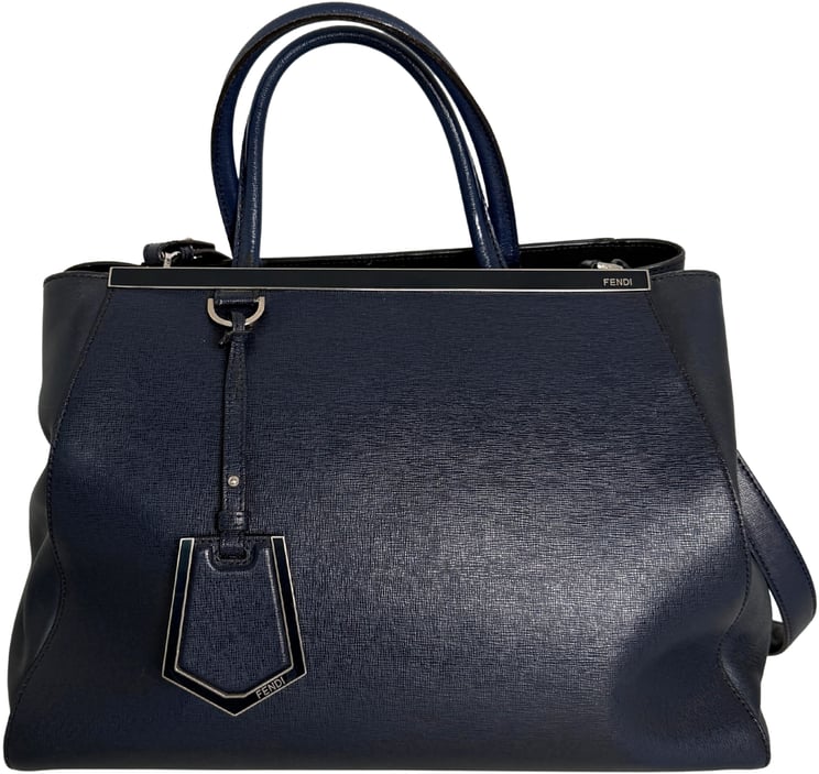 Fendi Fendi 2Jours Medium Handtasche navy / gut