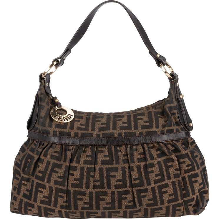 Fendi Fendi Monogram FF Chef Hobo Handbag