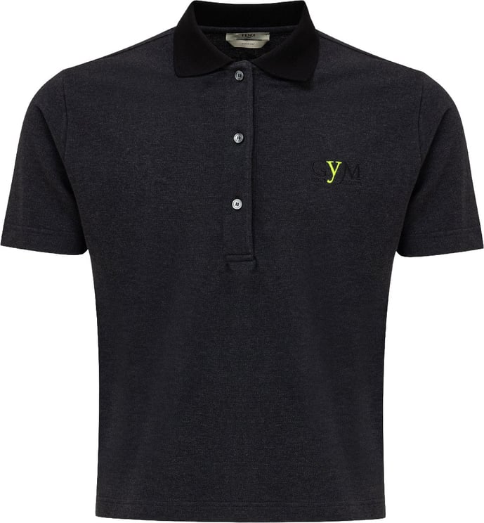 Fendi Fendi Polo Shirts Black