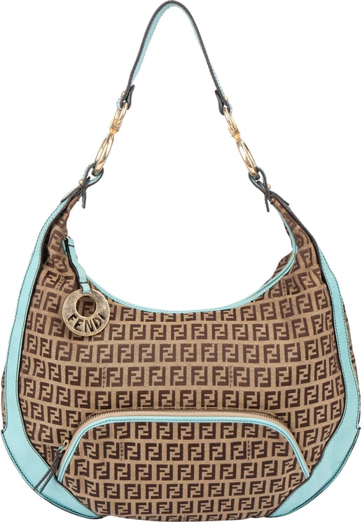 Fendi Fendi FF Monogram Zucchino Handbag
