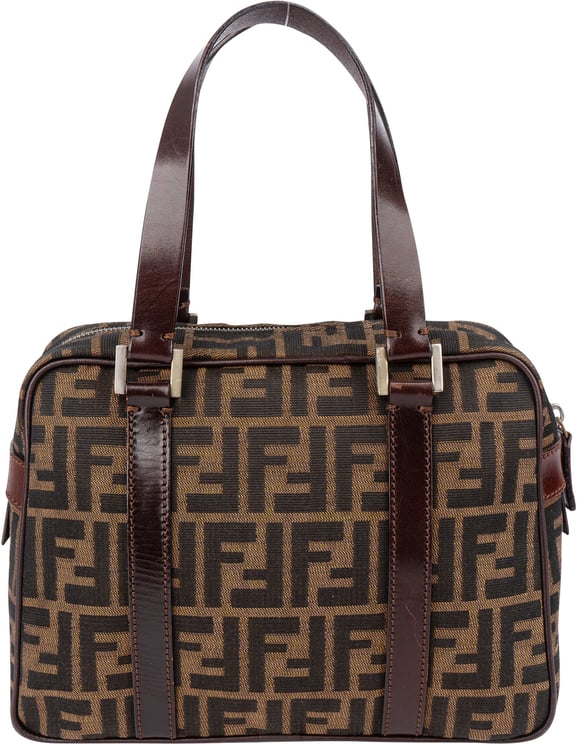 Fendi Fendi FF Monogram Boston Handbag
