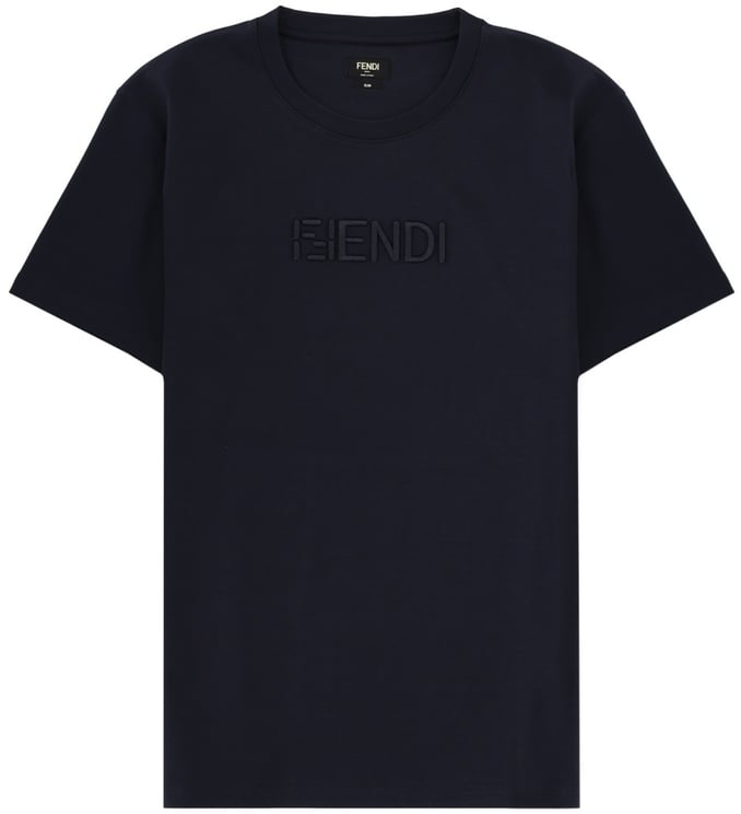 Fendi T-SHIRT CON LOGO 3D