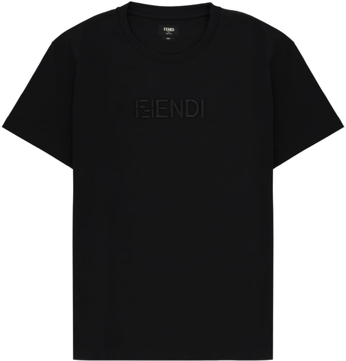 Fendi T-SHIRT CON LOGO 3D