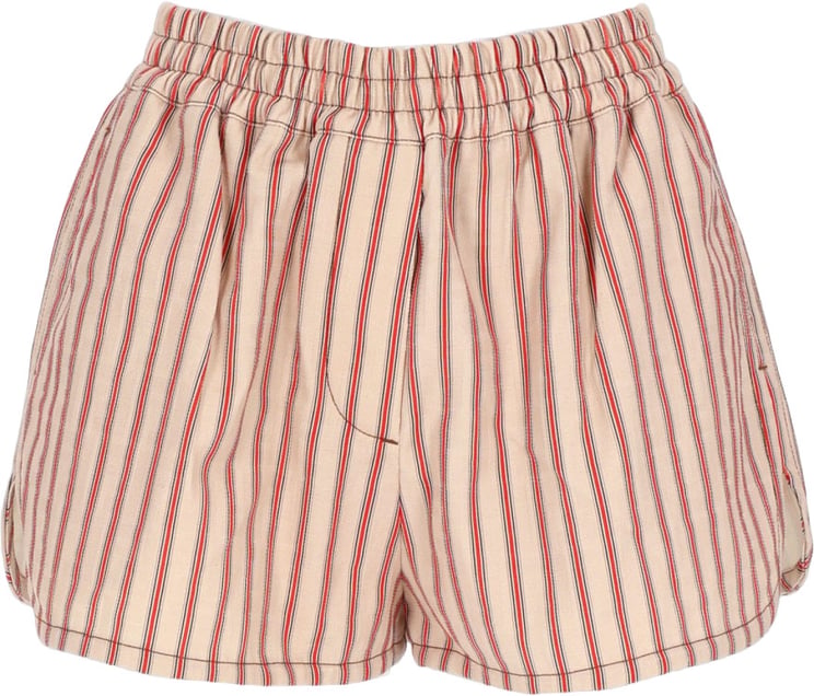 Fendi SHORTS IN DENIM FF A RIGHE