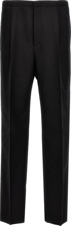 Fendi Fendi Black Virgin Wool Dress Pants