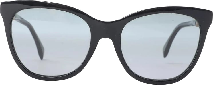 Fendi Fendi Zucca FF Logo Wayfarer Sunglasses in Black