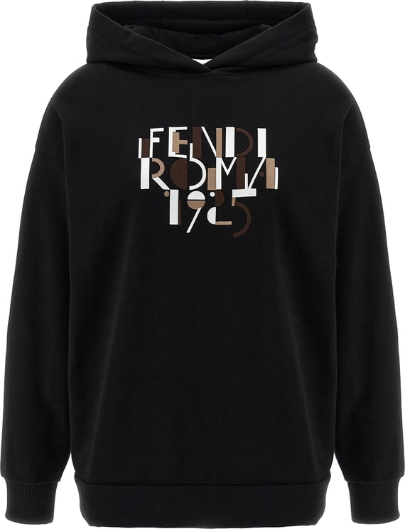Fendi Fendi Black Cotton Sweatshirt