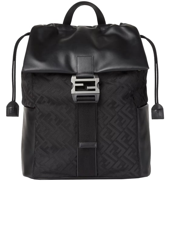 Fendi Baguette Grace Nylon FF Monogram Backpack