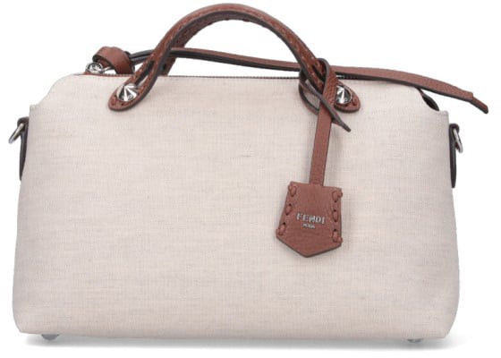 Fendi "By The Way" Medium Bag Cream
