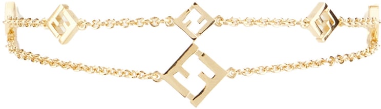 Fendi Fendi Gold bronze Forever bracelet