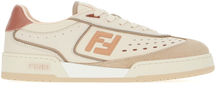 Fendi Fendi Multicolor leather Match sneakers