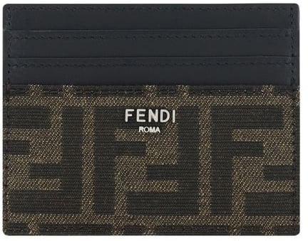 Fendi Fendi Brown Calf Leather Bos Taurus Wallet