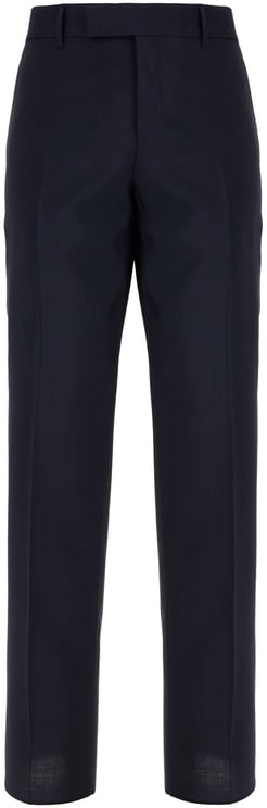 Fendi Fendi Navy blue twill pant