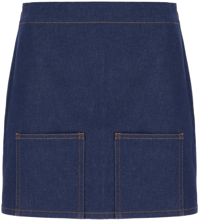 Fendi Fendi Denim mini skirt